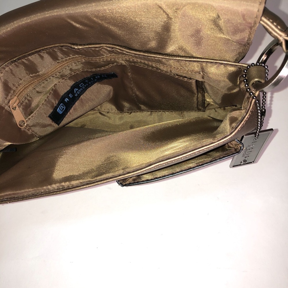 Reaction by Kenneth Cole gold- bronze handbag - Picture 6 of 9